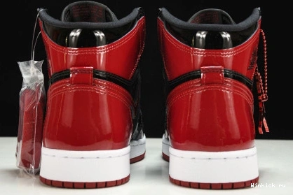 HIGH PATENT” 1 “BRED AIR JORDAN OG 0712